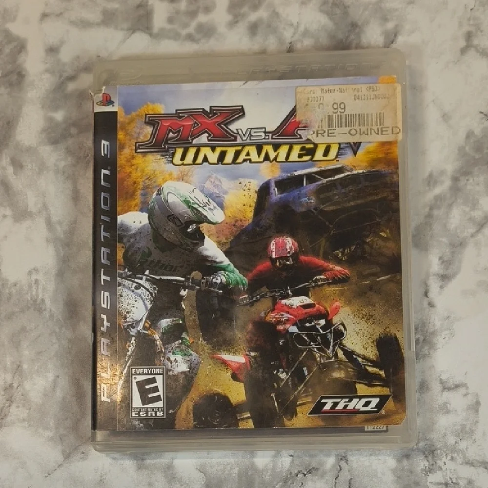 MX vs. ATV Untamed for PlayStation 3 - Multicolor Case